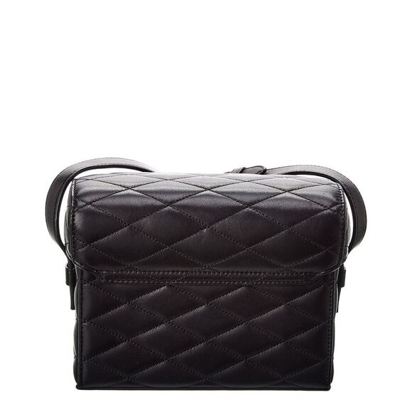 Saint Laurent June Quilted Leather Box Bag, Black - Picture 2 of 5